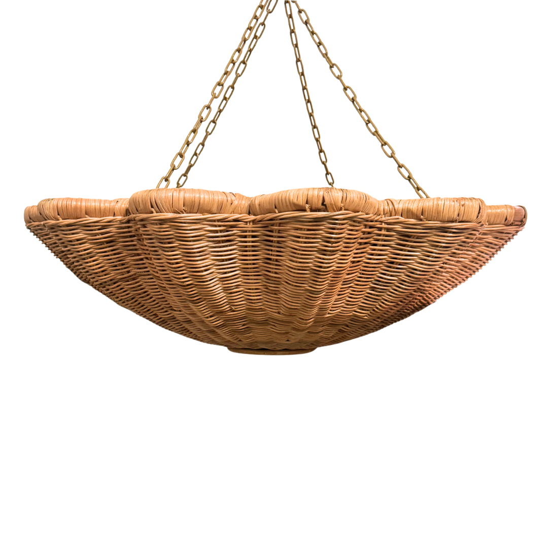 Scalloped Ceiling Lamp Bali